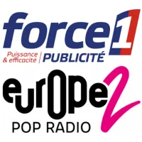 Logo FORCE 1 PUBLICITE - EUROPE 2
